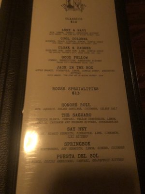 Menu photo 1 The Archer Jersey City, NJ Menu photo 1 The Archer Jersey City, NJ
