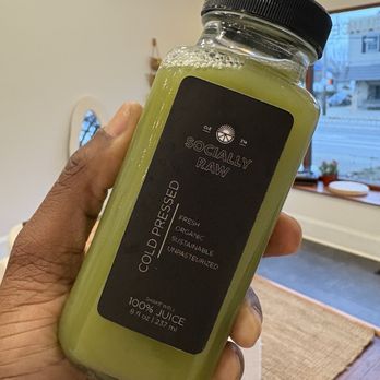 Pace Cafe - FORM -- 8oz cold-pressed organic juice (celery, cucumber, ginger, lemon) -- $6 - Coffee & Tea Near Me - Cleveland, Ohio
