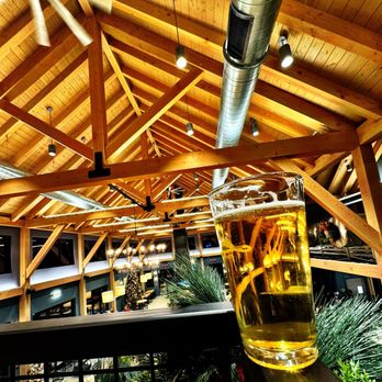 Lark Brewing - Blonde Bombshell Ale sipping on upper mezzanine. - Breweries Near Me - Aldie, Virginia Lark Brewing - Blonde Bombshell Ale sipping on upper mezzanine. - Breweries Near Me - Aldie, Virginia