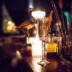 Fontaine's Bar - We use only vintage glasses - every detail of the bar is carefully curated