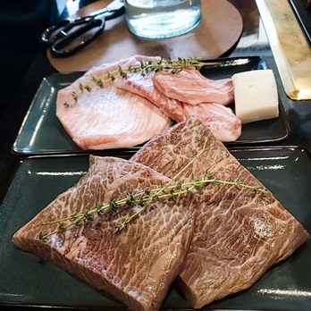 Honest Grill - Pork jowl and beef idk... - Barbeque Near Me - Centreville, Virginia