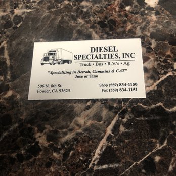 Diesel Specialties - Commercial Truck Repair Near Me - Fowler, California