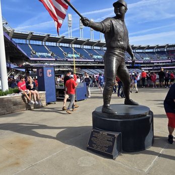 Progressive Field - Jim Thome statue. - Stadiums & Arenas Near Me - Cleveland, Ohio Progressive Field - Jim Thome statue. - Stadiums & Arenas Near Me - Cleveland, Ohio