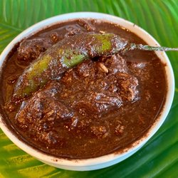 Kubo - Savory pork blood stew ( not recommended )