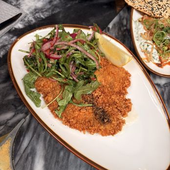 Bacari Silverlake - Chicken Schnitzel - Mediterranean Near Me - Los Angeles, California