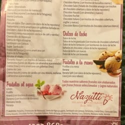 Nazutti - Sabores helado