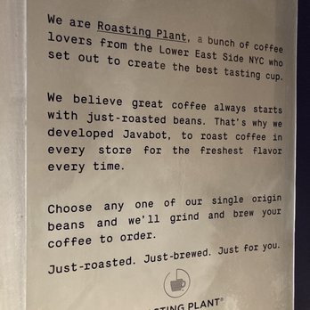 Roasting Plant - Just the one & only in NYC - Coffee & Tea Near Me - New York, New York Roasting Plant - Just the one & only in NYC - Coffee & Tea Near Me - New York, New York
