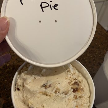 Scoop at the Mill - My favorite Pecan Pie ice cream! Don't you just want a bite?!? - Desserts Near Me - Cibolo, Texas