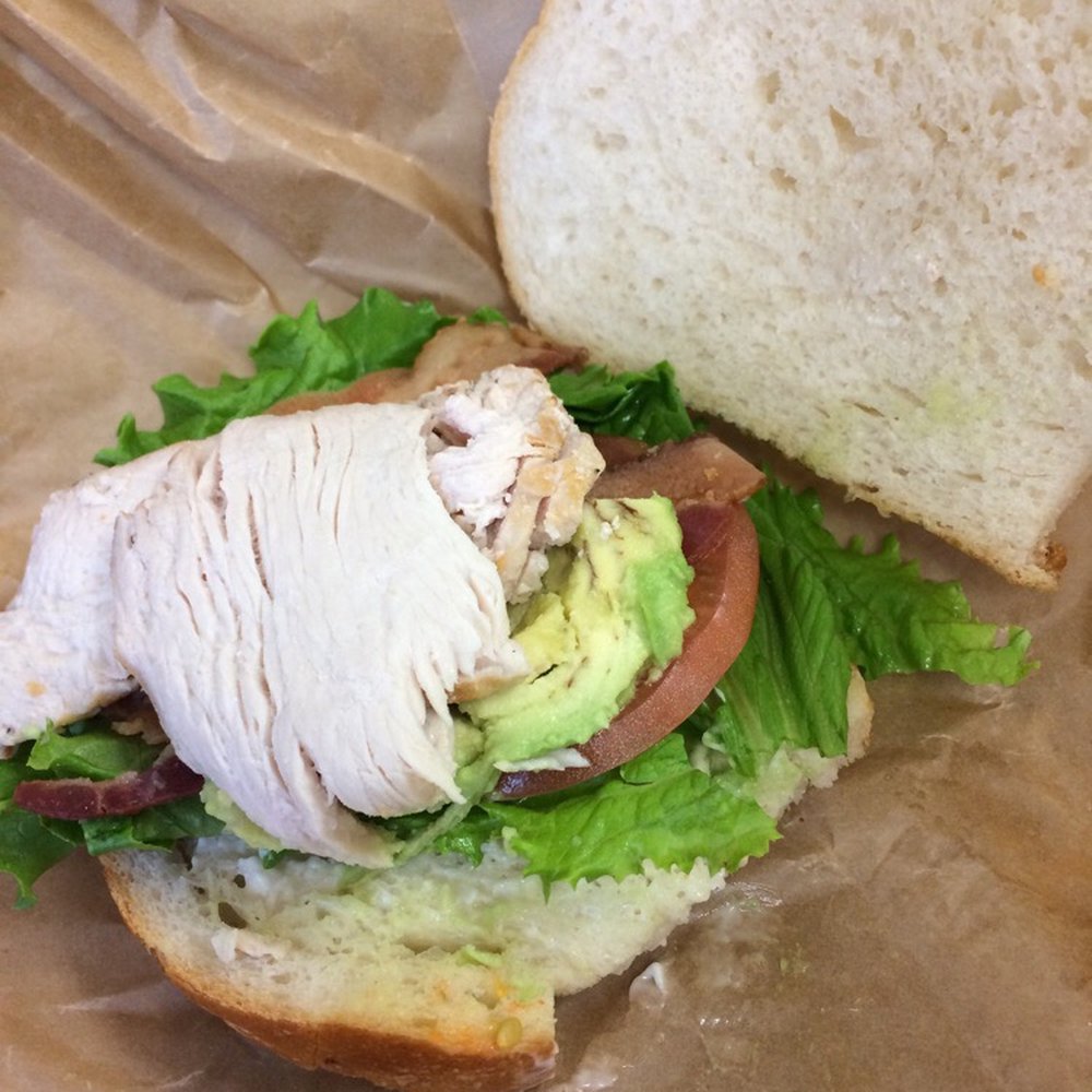 Panera Bread - Turkey avocado BLT. Dry meat. Unripened avocado, and a hint of mayo in the middle of one slice of bread. No thanks! - Sandwiches Near Me - Framingham, Massachusetts Panera Bread - Turkey avocado BLT. Dry meat. Unripened avocado, and a hint of mayo in the middle of one slice of bread. No thanks! - Sandwiches Near Me - Framingham, Massachusetts