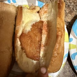 Really espresso pizza Fitchburg you e always been good to me but I wouldn't call this a chicken parm sub wtf