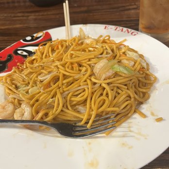 E-TANG - Shrimp Lo Mein - Chinese Near Me - Savannah, Georgia