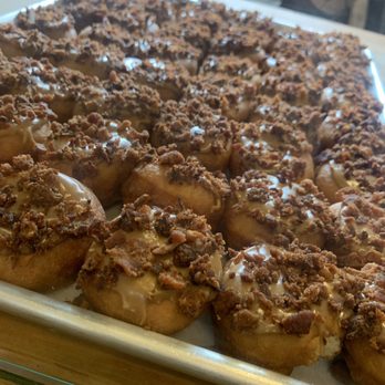 Daily Dozen Doughnut - Maple bacon donuts - Bakeries Near Me - Seattle, Washington