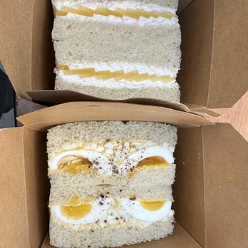 Sandoitchi - 6.11.23 Egg salad and mango & cream sando - Sandwiches Near Me - Denver, Colorado Sandoitchi - 6.11.23 Egg salad and mango & cream sando - Sandwiches Near Me - Denver, Colorado