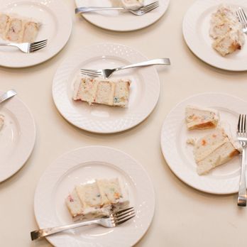 Sweets By E - Funfetti wedding cake with buttercream frosting - Desserts Near Me - Sterling, Virginia