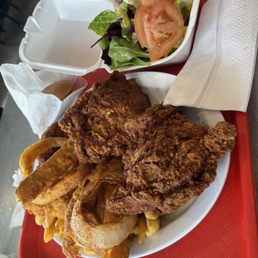 Special Chicken Dinner Plate