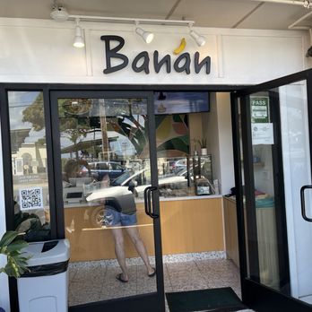 Banan - Kaimuki - Store front on Koko Head Ave. very close to Waialae Ave. - Ice Cream & Frozen Yogurt Near Me - Honolulu, Hawaii