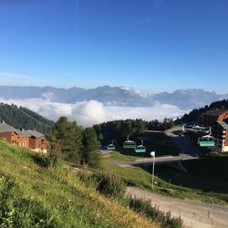 Plagne 1800 - La mer de nuages