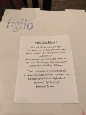 Menu photo 4 Figlio Columbus, OH