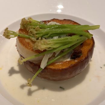 Clarity - Scallops in a pumpkin bowl - New American Near Me - Vienna, Virginia Clarity - Scallops in a pumpkin bowl - New American Near Me - Vienna, Virginia