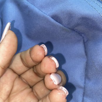 Broadway Nails & Spa - This is how my nails looked right when I left the salon they're scratched they look two weeks old. - Nail Salons Near Me - El Cajon, California Broadway Nails & Spa - This is how my nails looked right when I left the salon they're scratched they look two weeks old. - Nail Salons Near Me - El Cajon, California