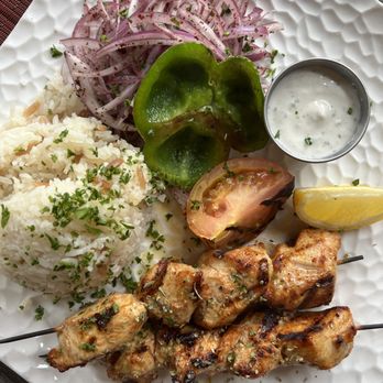 Moussaka Mediterranean Kitchen - Chicken Skewers - Mediterranean Near Me - San Leandro, California