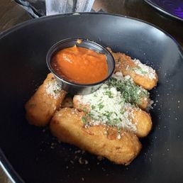 Fried mozzarella Fried mozzarella