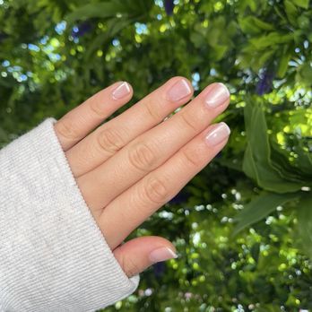 Polish Nail Spa - French tip cat eye - Nail Salons Near Me - Artesia, California