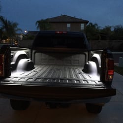 Evoke Motorsports - Truck bed LED lights that turn on when the tailgate opens.