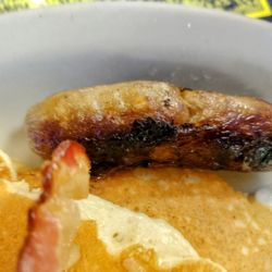 Peter's Family Restaurant - Sausage links and bacon