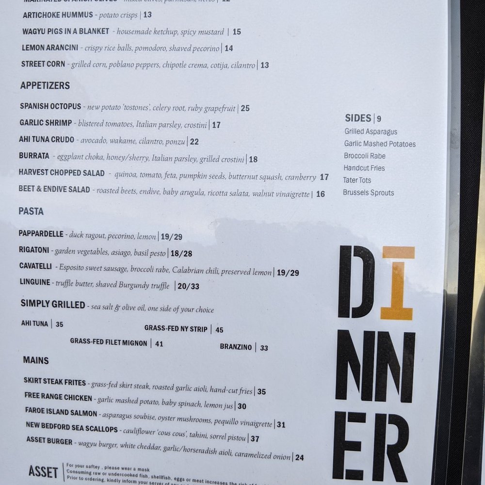 ASSET - Menu - Bars Near Me - New York, New York ASSET - Menu - Bars Near Me - New York, New York