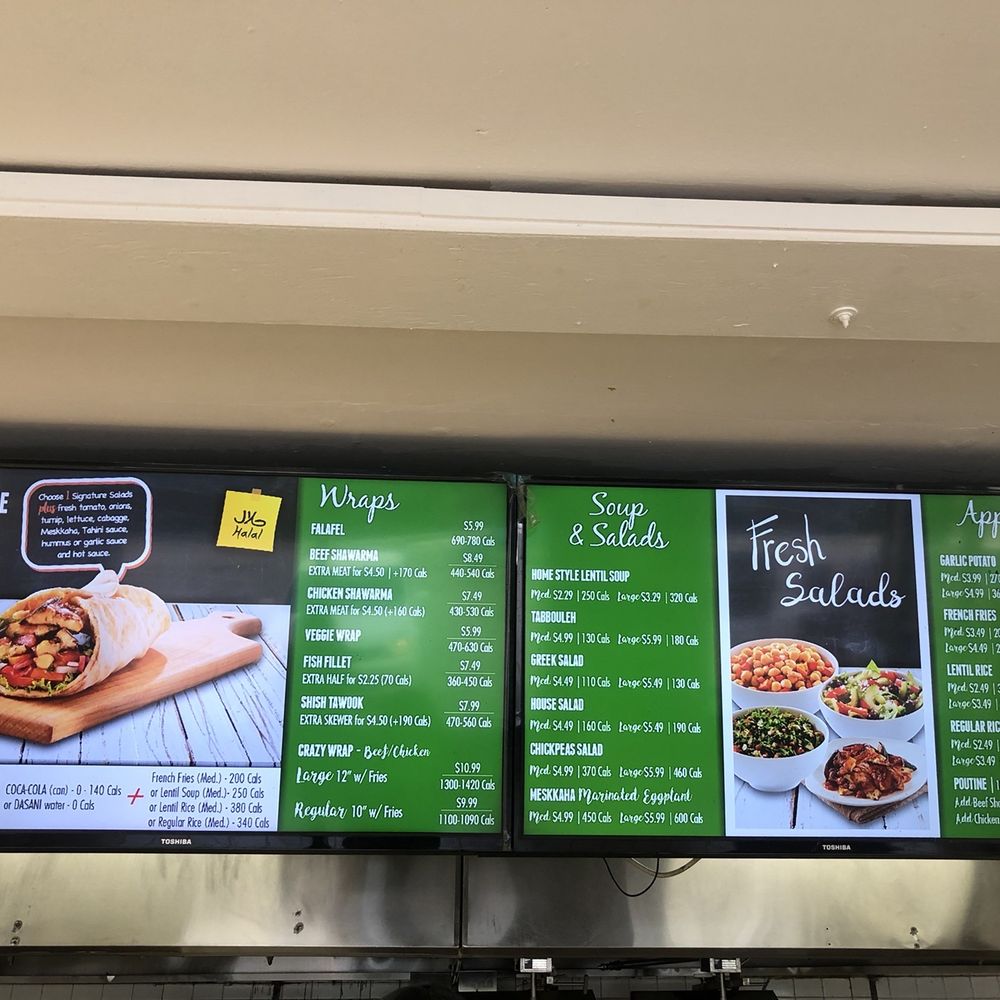 Ali Baba's Restaurant - menus and prices - Mediterranean Near Me - Toronto, Ontario