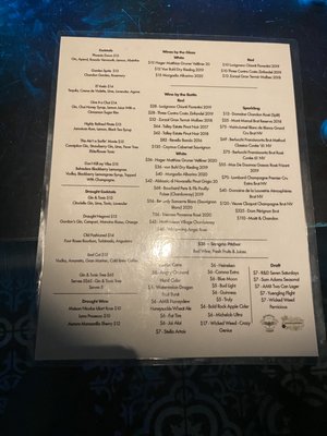 Menu photo 3 Botanical Lounge Raleigh, NC