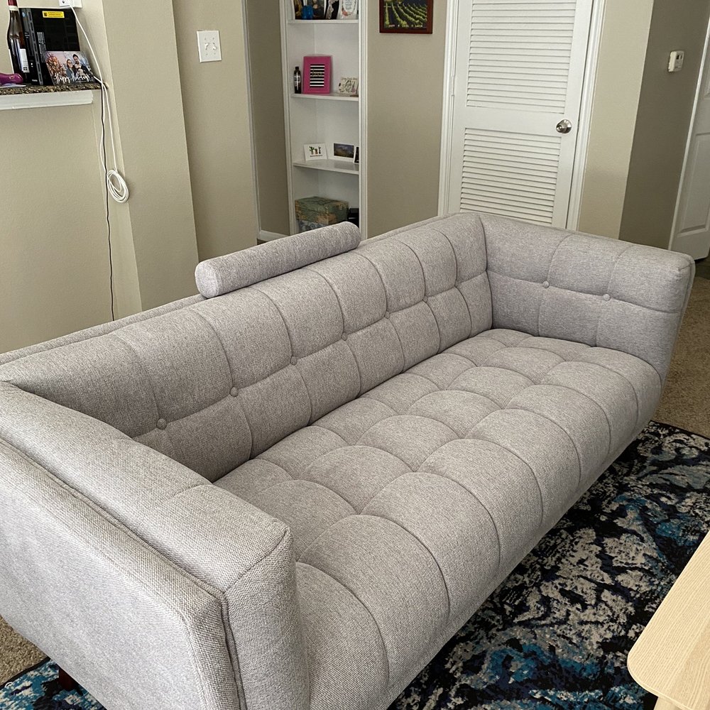 MidInMod - Kano Light Gray Sofa - 78" - Furniture Stores Near Me - Houston, Texas