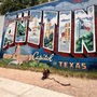 Photo of Greetings From Austin Postcard Mural