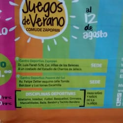 Unidad deportiva Paseos del Sol - Cursos de verano