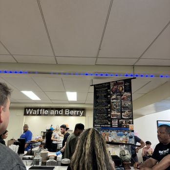 Waffle and Berry - Front counter and menu - Waffles Near Me - Honolulu, Hawaii