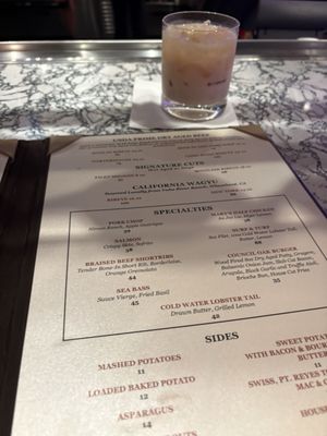Menu photo 2 Council Oak Steaks and Seafood Wheatland, CA Menu photo 2 Council Oak Steaks and Seafood Wheatland, CA