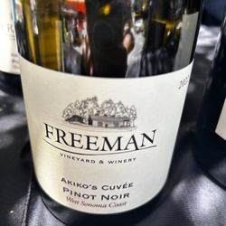 Freeman Winery - Akino's Cuvee Pinot Noir