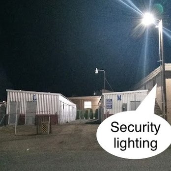 Washington Self Storage - Security lighting - Self Storage Near Me - West Richland, Washington Washington Self Storage - Security lighting - Self Storage Near Me - West Richland, Washington