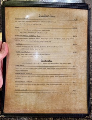 Menu photo 1 Brew House Coffee & Bake Shop Maumee, OH