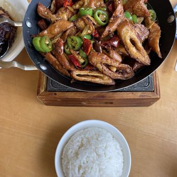 Xiang Chuan Mansion - Dry pot pork intestine - Chinese Near Me - Richmond, British Columbia Xiang Chuan Mansion - Dry pot pork intestine - Chinese Near Me - Richmond, British Columbia
