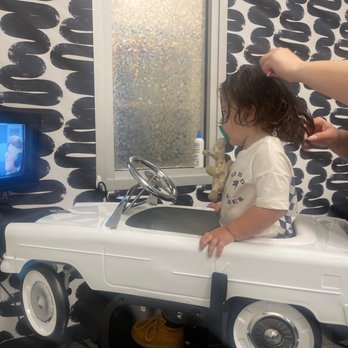 Little Trimmerz - Sitting in the car watching Turbo - Hair Salons Near Me - Roseville, California Little Trimmerz - Sitting in the car watching Turbo - Hair Salons Near Me - Roseville, California