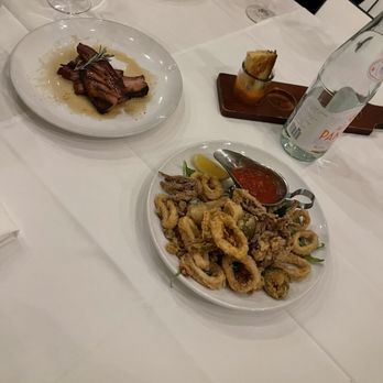 Hudson Prime Steakhouse - Calamari and bacon - Steakhouses Near Me - Irvington, New York Hudson Prime Steakhouse - Calamari and bacon - Steakhouses Near Me - Irvington, New York