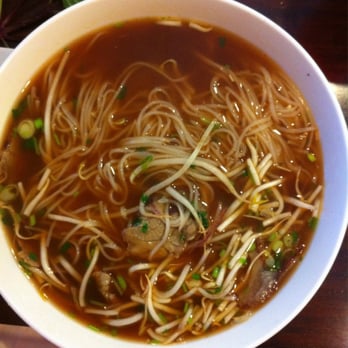 Lotus Cafe - Brisket Pho, WOW!  We are coming back here for sure!  Brought us back to the pho we used to adore in when we live in Asia. - Vietnamese Near Me - Arlington, Texas