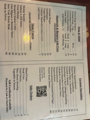 Menu photo 2 Oak Chalet Restaurant Bellmore, NY Menu photo 2 Oak Chalet Restaurant Bellmore, NY