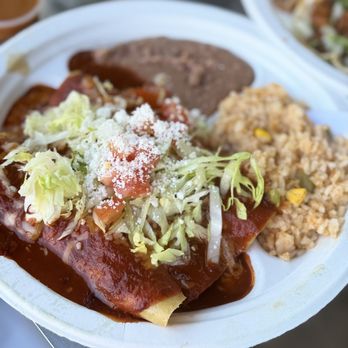 Tacos El Panson - Enchiladas plate - Latin American Near Me - San Diego, California Tacos El Panson - Enchiladas plate - Latin American Near Me - San Diego, California