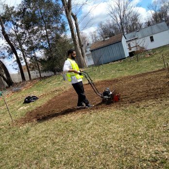 Ortiz Lawn Care Services - Rototiller action - Gardeners Near Me Ortiz Lawn Care Services - Rototiller action - Gardeners Near Me