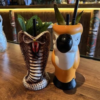 The Lobby Tiki Bar & Grill - Cobra Kai and Concrete Jungle Bird cocktails - Tiki Bars Near Me - Oceanside, California The Lobby Tiki Bar & Grill - Cobra Kai and Concrete Jungle Bird cocktails - Tiki Bars Near Me - Oceanside, California