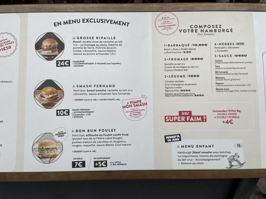 Menu photo 1 Big Fernand Paris, 75