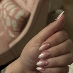 Ombré with pearls